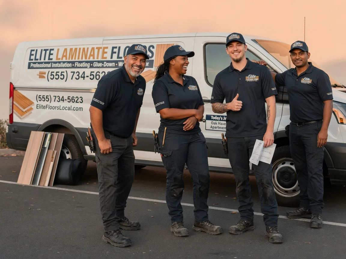 Laminate flooring installation company in Rhodes, MI